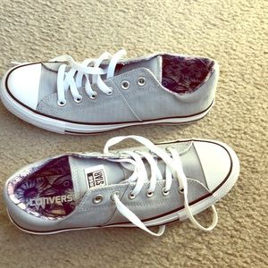 Grey converse